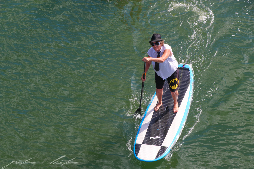 Paddle boarder